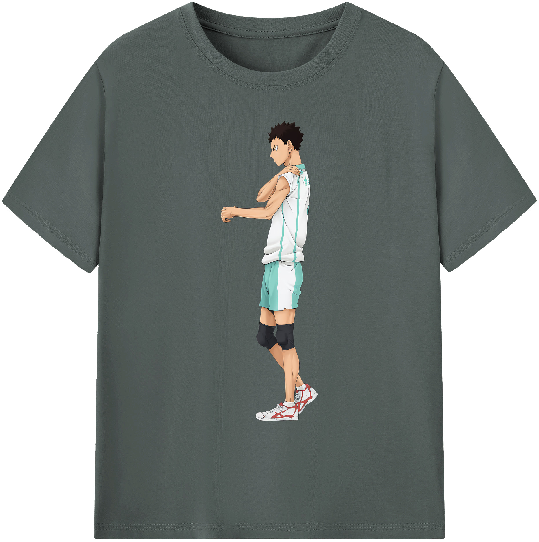 （画像用） ハイキュー!! Haikyu!! 綿100％ メンズ半袖Tシャツ｜肌触りやわらか＆通気性